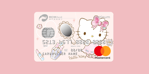 hello kitty debit card background